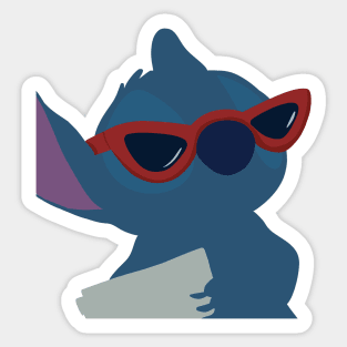 Too cool for school Sticker